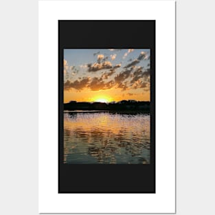 Sunset Reflections Posters and Art